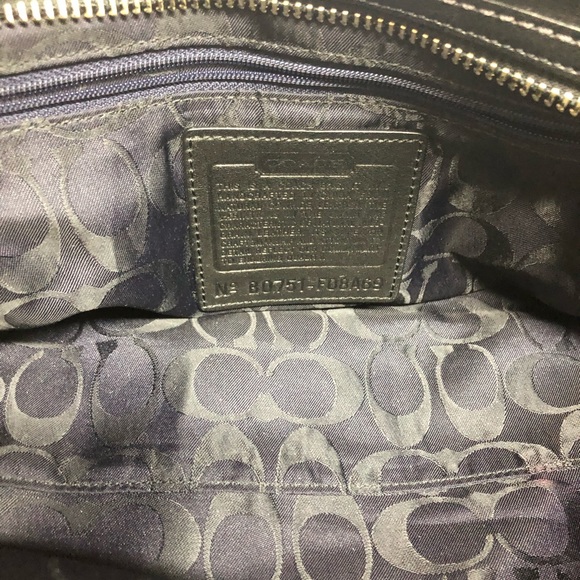 Coach leather handbag - Picture 8 of 9